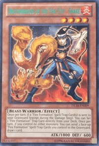 Brotherhood of the Fire Fist - Snake (Green) [DL18-EN009] Rare - POKÉ JEUX