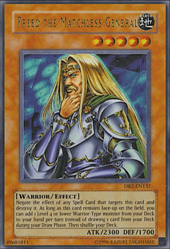 Freed the Matchless General [DB2-EN137] Ultra Rare - POKÉ JEUX