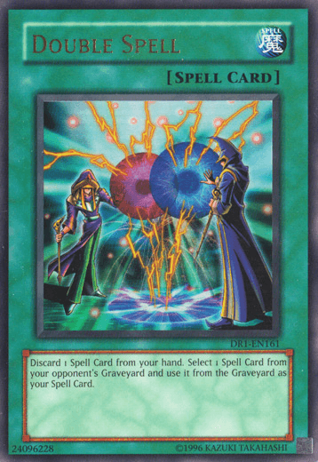 Double Spell [DR1-EN161] Ultra Rare - POKÉ JEUX