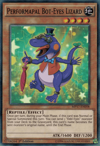 Performapal Bot-Eyes Lizard [MP17-EN058] Common - POKÉ JEUX
