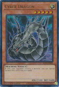 Cyber ​​Dragon (Art alternatif) [BLC1-EN021] Ultra Rare 