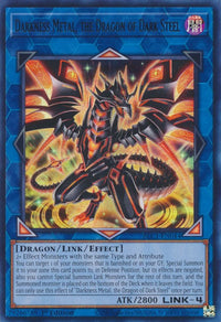 Darkness Metal, le dragon de Dark Steel [BLC1-EN044] Ultra Rare 