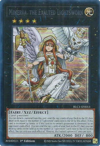 Minerva, le Seigneur Lumière Exalté (Argent) [BLC1-EN013] Ultra Rare 