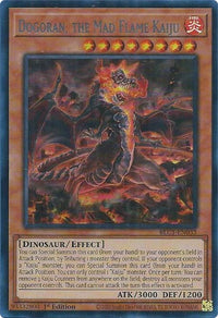 Dogoran, le Mad Flame Kaiju (Argent) [BLC1-EN033] Ultra Rare 