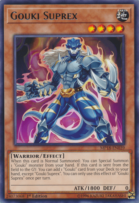 Gouki Suprex [MP18-EN039] Rare - POKÉ JEUX