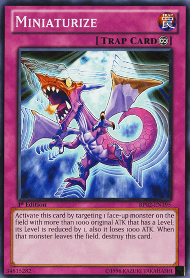 Miniaturize [BP02-EN195] Mosaic Rare - POKÉ JEUX
