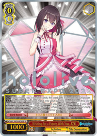 Wishing for a Future With You, AZKi (Foil) [hololive production Premium Booster] - POKÉ JEUX