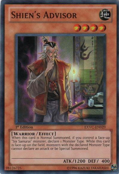 Shien's Advisor [EXVC-EN029] Super Rare - POKÉ JEUX