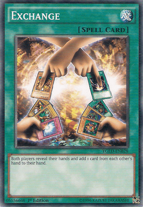 Exchange [YGLD-ENB28] Common - POKÉ JEUX