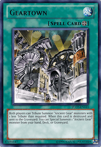 Geartown [TU07-EN011] Rare - POKÉ JEUX