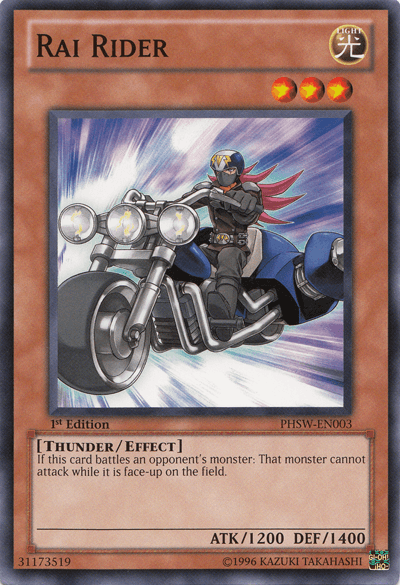 Rai Rider [PHSW-EN003] Common - POKÉ JEUX