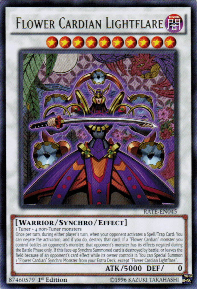 Flower Cardian Lightflare [RATE-EN045] Rare - POKÉ JEUX