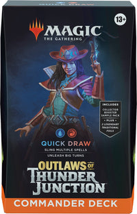 Magic The Gathering: Outlaws of Thunder Junction - Quick Draw Commander Deck