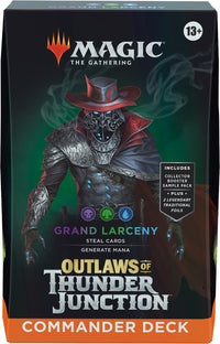 Magic The Gathering: Outlaws of Thunder Junction - Grand Larceny Commander Deck