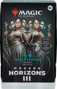 Magic The Gathering: Modern Horizons 3 - Tricky Terrain Commander Deck