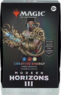 Magic The Gathering: Modern Horizons 3 - Creative Energy Commander Deck
