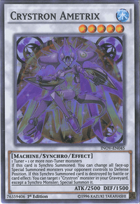 Crystron Ametrix [INOV-EN045] Super Rare - POKÉ JEUX