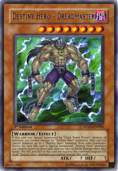 Destiny Hero - Dreadmaster [DP05-EN004] Rare - POKÉ JEUX