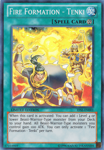 Fire Formation - Tenki [FFSE-EN001] Super Rare - POKÉ JEUX