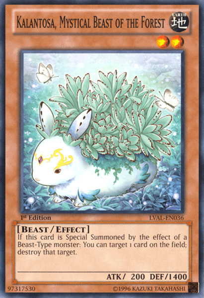 Kalantosa, Mystical Beast of the Forest [LVAL-EN036] Common - POKÉ JEUX