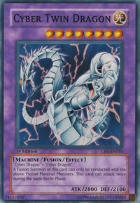 Cyber Twin Dragon [CRV-EN035] Super Rare - POKÉ JEUX
