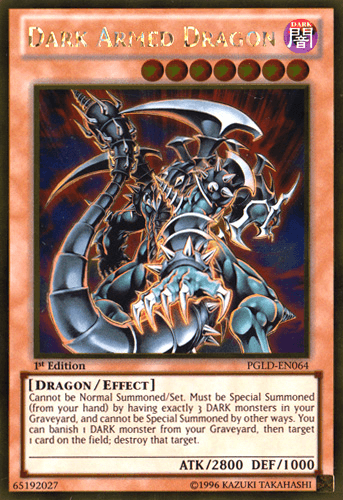 Dark Armed Dragon [PGLD-EN064] Gold Rare - POKÉ JEUX