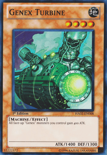 Genex Turbine [HA02-EN008] Super Rare - POKÉ JEUX