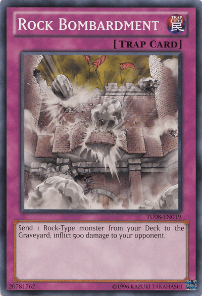 Rock Bombardment [TU08-EN019] Common - POKÉ JEUX