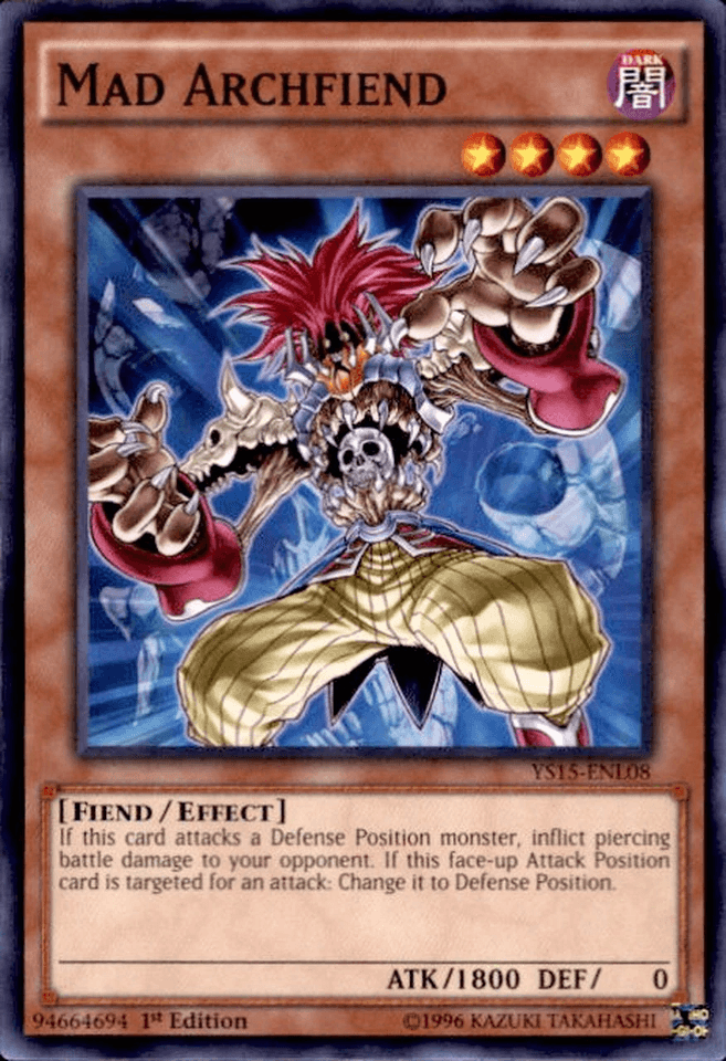 Mad Archfiend [YS15-ENL08] Common - POKÉ JEUX