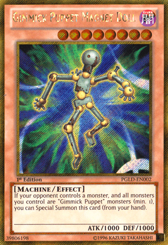 Gimmick Puppet Magnet Doll [PGLD-EN002] Gold Secret Rare - POKÉ JEUX