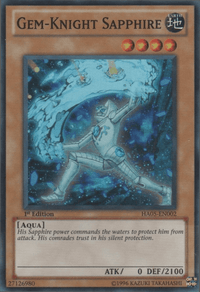 Gem-Knight Sapphire [HA05-EN002] Super Rare - POKÉ JEUX