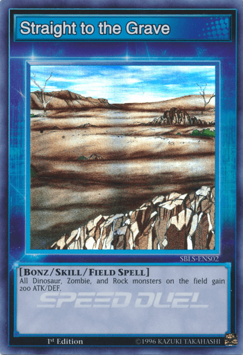 Straight to the Grave [SBLS-ENS02] Super Rare - POKÉ JEUX