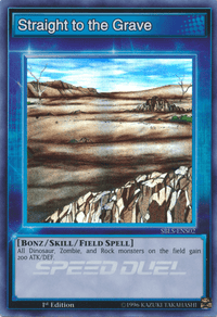 Straight to the Grave [SBLS-ENS02] Super Rare - POKÉ JEUX