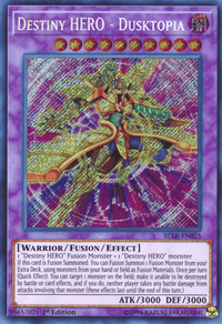 Destiny Hero - Dusktopia [BLLR-EN025] Secret Rare - POKÉ JEUX