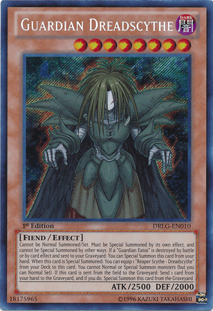 Guardian Dreadscythe [DRLG-EN010] Secret Rare - POKÉ JEUX