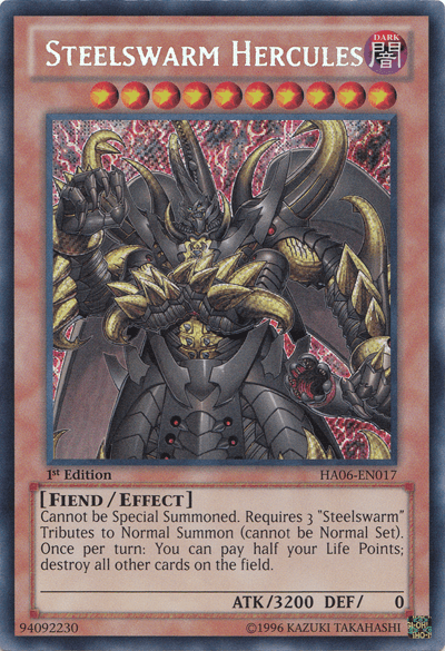 Steelswarm Hercules [HA06-EN017] Secret Rare - POKÉ JEUX