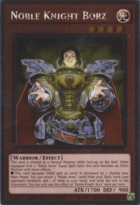 Noble Knight Borz [NKRT-EN009] Platinum Rare - POKÉ JEUX