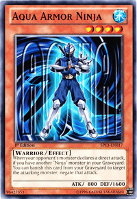 Aqua Armor Ninja [SP13-EN017] Common - POKÉ JEUX