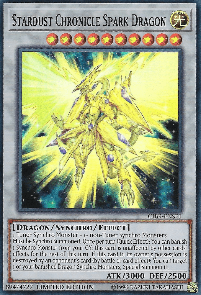 Stardust Chronicle Spark Dragon [CIBR-ENSE1] Super Rare - POKÉ JEUX