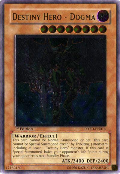 Destiny Hero - Dogma [POTD-EN014] Ultimate Rare - POKÉ JEUX