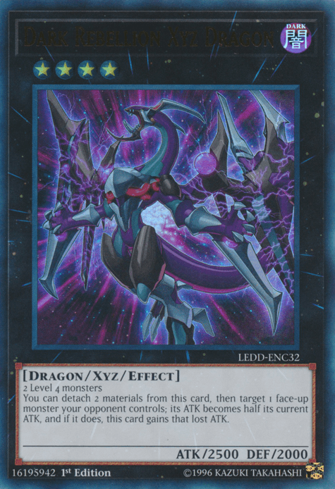 Dark Rebellion Xyz Dragon [LEDD-ENC32] Ultra Rare - POKÉ JEUX