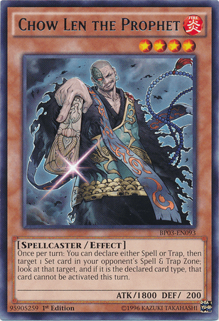 Chow Len the Prophet [BP03-EN093] Rare - POKÉ JEUX