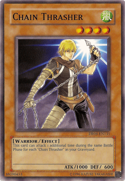 Chain Thrasher [DR04-EN135] Common - POKÉ JEUX