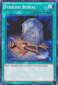 Foolish Burial [LCJW-EN070] Secret Rare - POKÉ JEUX