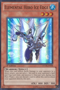 Elemental Hero Ice Edge [STOR-EN098] Super Rare - POKÉ JEUX