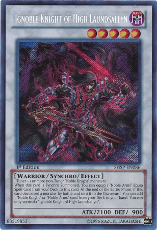 Ignoble Knight of High Laundsallyn [SHSP-EN086] Secret Rare - POKÉ JEUX