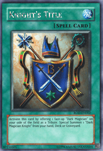 Knight's Title (Reshef of Destruction) [ROD-EN002] Secret Rare - POKÉ JEUX