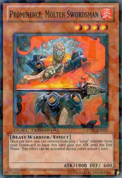 Prominence, Molten Swordsman [DT05-EN025] Common - POKÉ JEUX