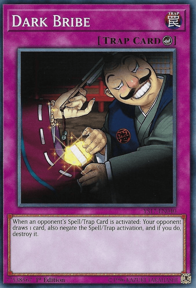 Dark Bribe [YS17-EN040] Common - POKÉ JEUX