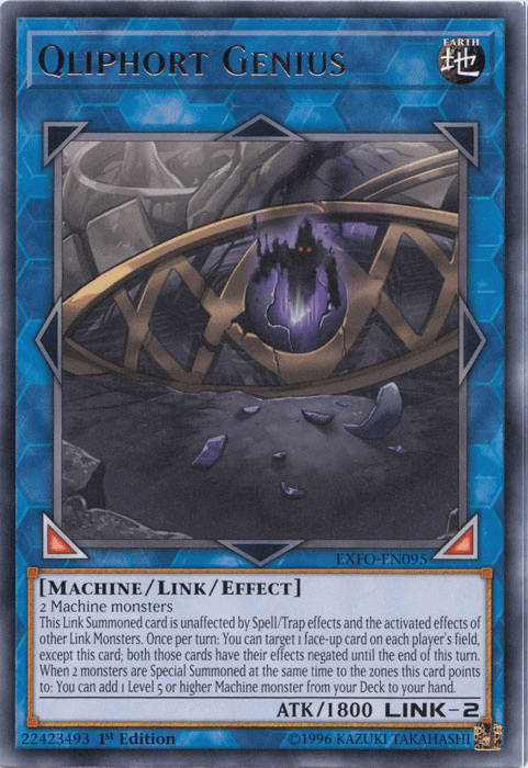 Qliphort Genius [EXFO-EN095] Rare - POKÉ JEUX